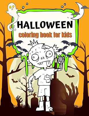 Halloween Coloring Book for Kids: Fun Halloween Coloring Pages (Children's Halloween Books)