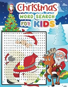 Christmas word search for kids: An Amazing Christmas Activity Book for Kids ,Fun Children’s Christmas Gift or Present for Toddlers & Kids