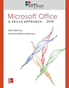 GEN COMBO MICROSOFT OFFICE 2016: SKILLS APPROACH; SIMNET 2016 ACCESS CARD