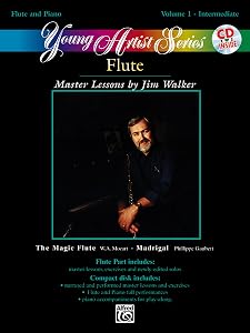 Young Artist, Vol 1: For Flute and Piano (Intermediate), Book & CD (Young Artist Series, Vol 1)