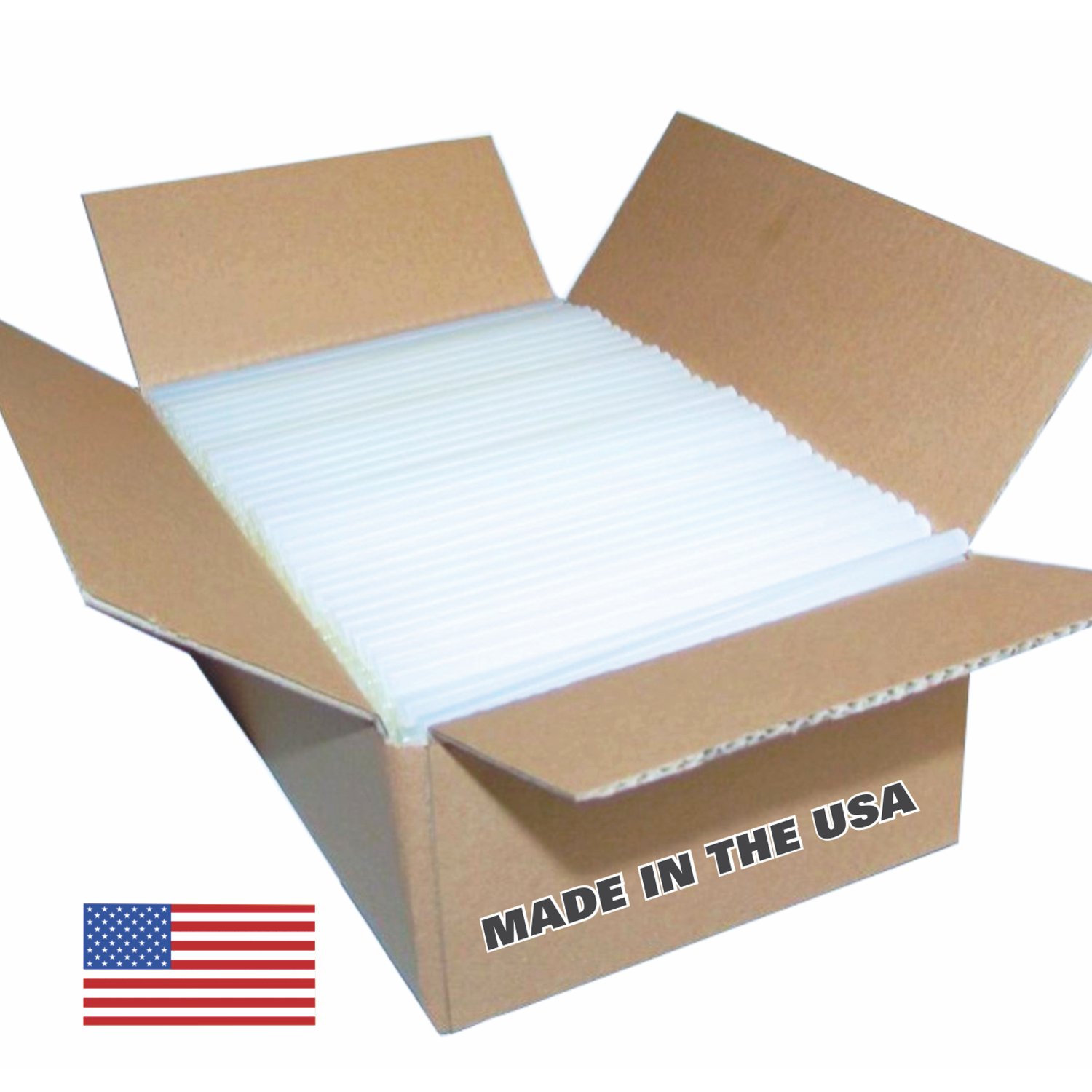 

Glue Sticks 15 Lbs. Clear Economy Glue Sticks - 7/16" X 10", 270 Sticks