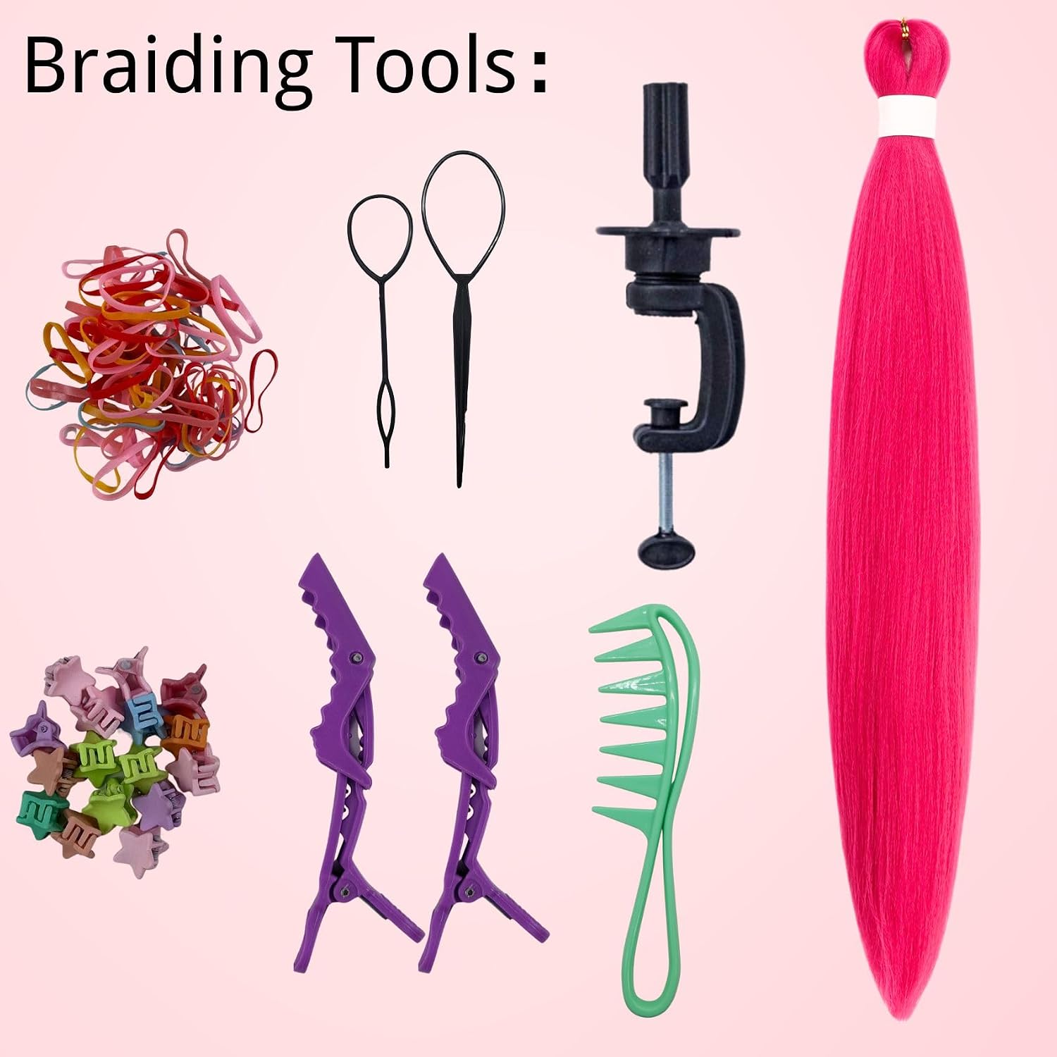 Practice Hair Mannequin Head For Braiding Hairstyling,Yaki Texture Black Head Mannnequin With Hair For Kids_voghion.com