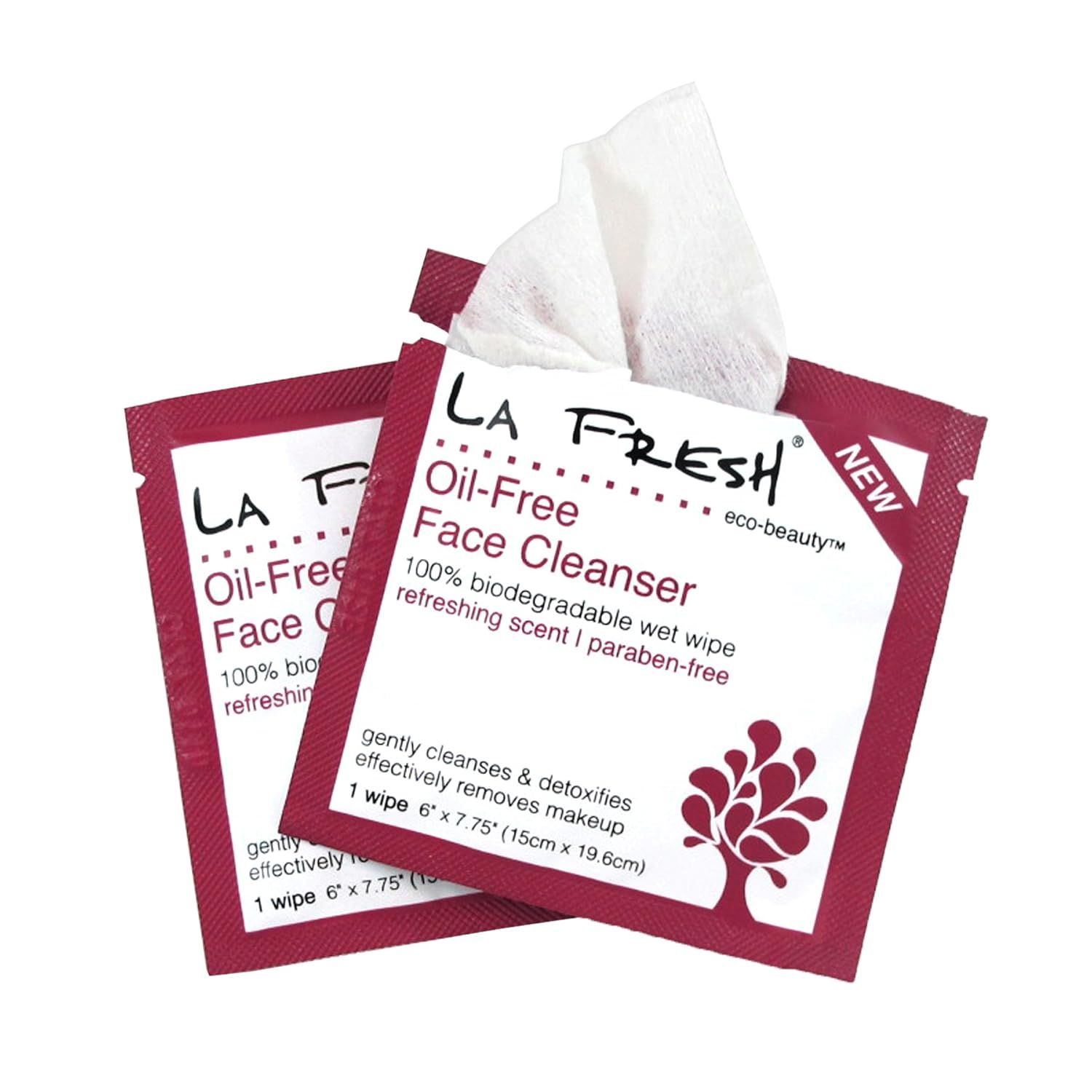 

La Fresh Eco Beauty Oil-free Face Cleanser Wipes, Scented, 200 Count