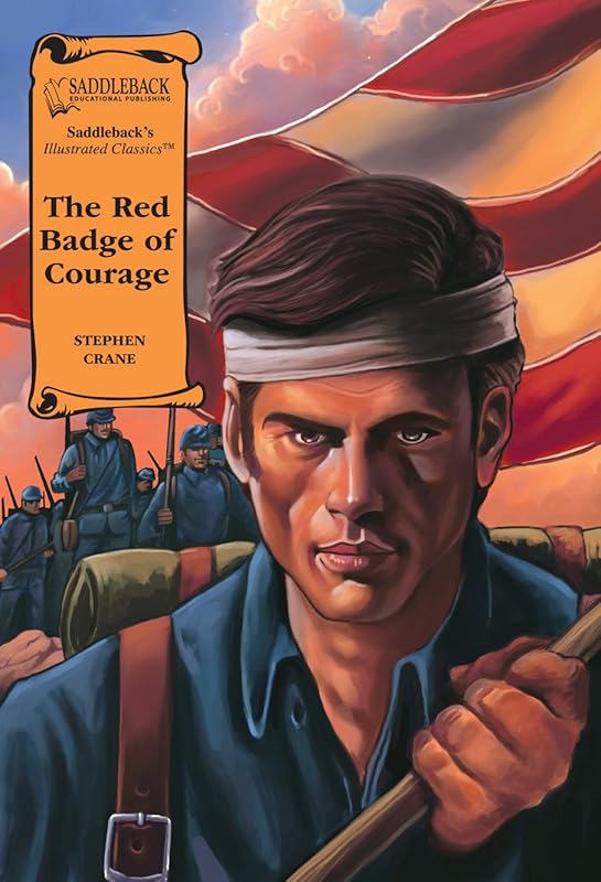 The Red Badge of Courage Graphic Novel (Illustrated Classics) by Stephen Crane
