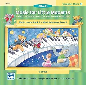 Music for Little Mozarts 2-CD Sets for Lesson and Discovery Books: A Piano Course to Bring Out the Music in Every Young Child (Level 2), 2 CDs