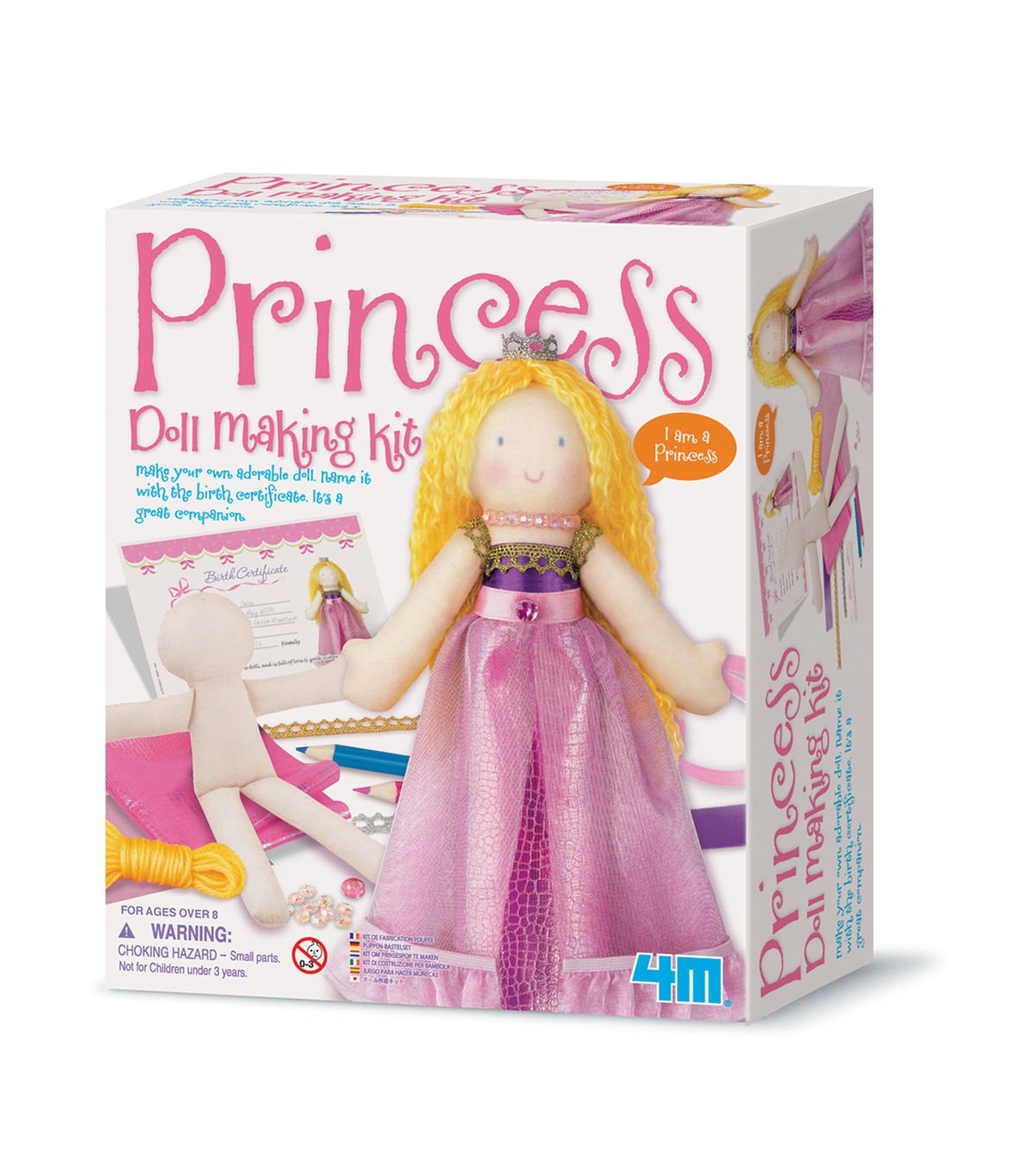 

Easy-To-Do Princess Doll Making Kit