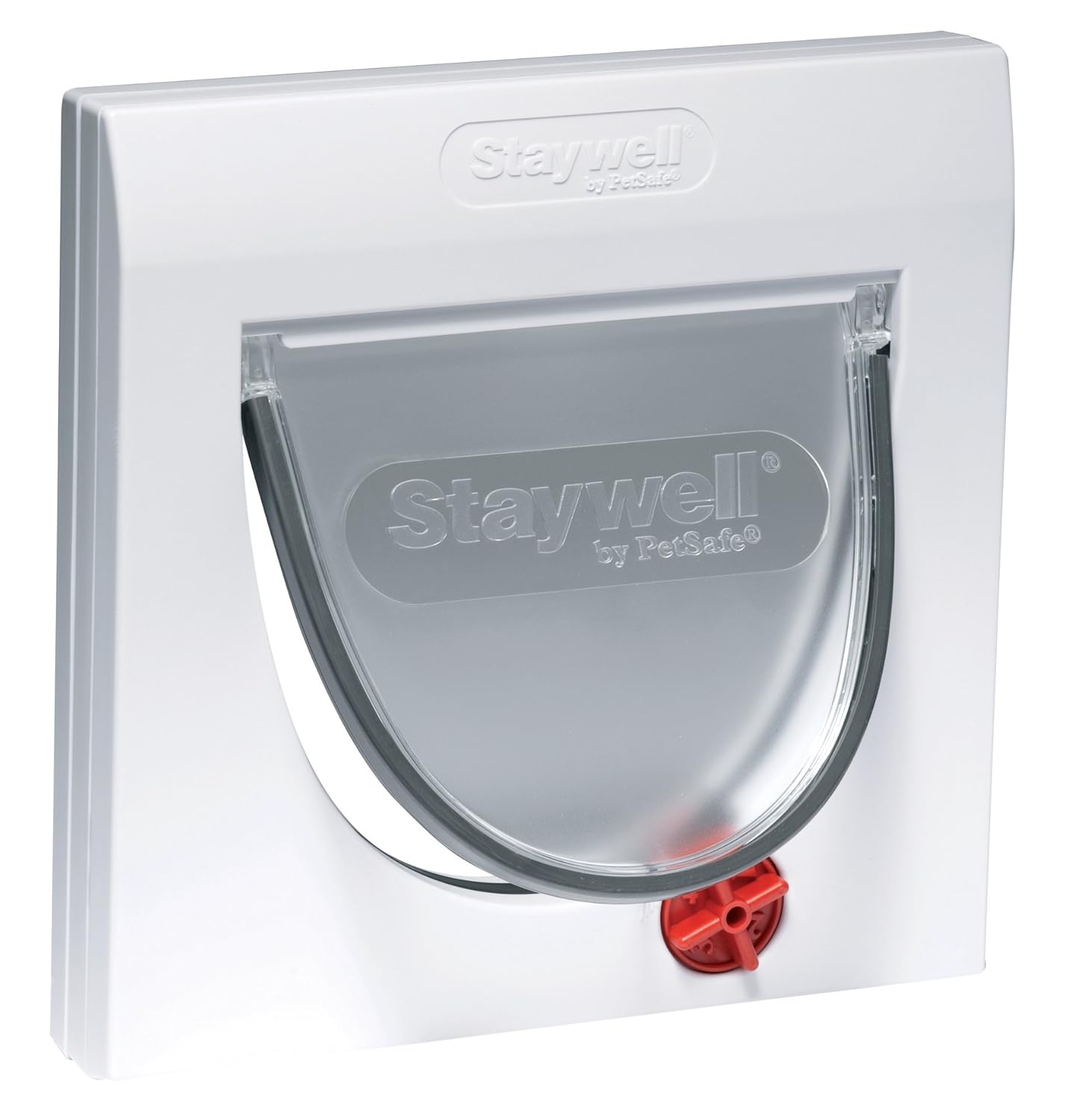 

(Staywell) 4 Way Locking Cat Flap (White) (919EFS)