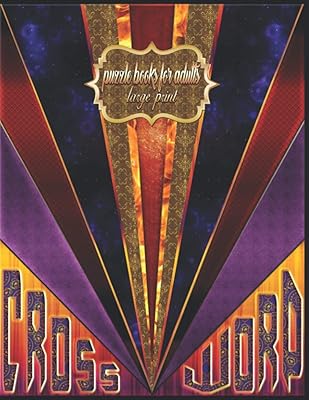 Crossword Puzzle Books for Adults Large Print: The Mindful Games Crossword Puzzle Book for Adults,100 Puzzles Crossword for Seniors, Simple Crossword to Entertain Your Brain