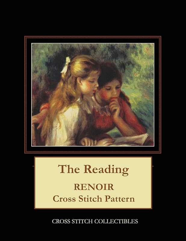 The Reading: Renoir Cross Stitch Pattern by Cross Stitch Collectibles