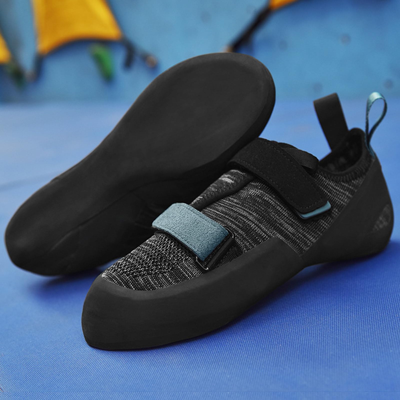 DAMANDO Men's Rock Climbing Shoes For Athletic Gym Casual Comfortable Bouldering Sport Sneakers_vogvips.com