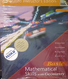 Basic Mathematical Skills with Geometry, Annotated Instructor's Edition