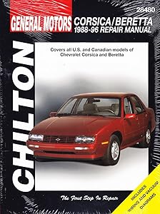 Chevrolet Corsica and Beretta, 1988-96 (Chilton Total Car Care Series Manuals)