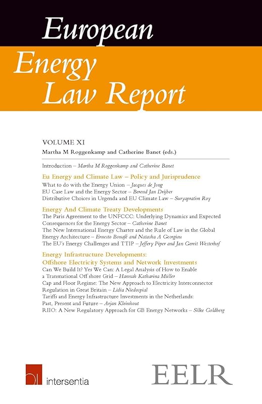 European Energy Law Report XI (11) (European Energy Law Reports) by Martha Roggenkamp
