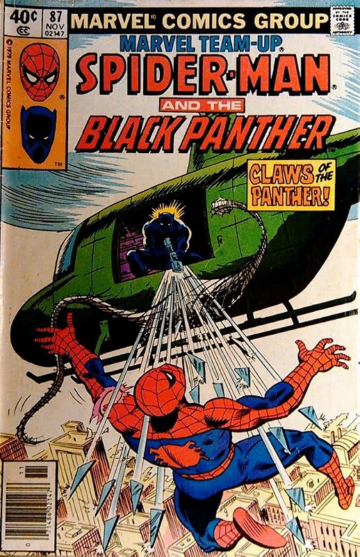 Marvel Team-up: Spiderman and the Black Panther: Claws of the Panther! (0714860214711, Vol. 1, No. 87, November 1979) by Stan Lee