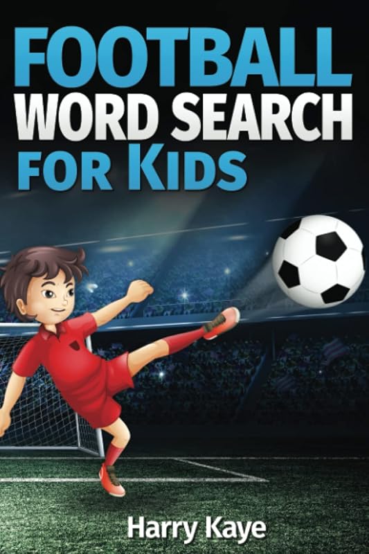 Football Word Search for Kids by Harry Kaye