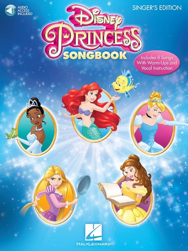Disney Princess Songbook - Singer's Edition: with Recorded Accompaniments by Hal Leonard Corp.