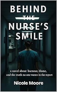 Behind The Nurse's Smile: a novel about burnout, blame, and the truth no wants in the report by Nicole Moore