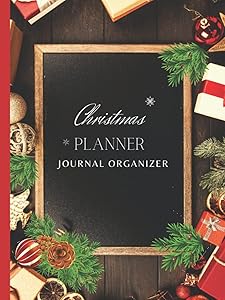 Christmas Planner: Hardcover 8.5x11 Journal Organizer by Caught It Publishing