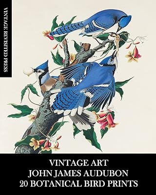 Vintage Art: John James Audubon: 20 Botanical Bird Prints