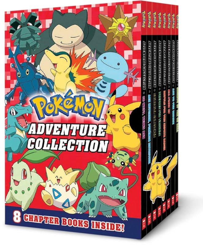 Adventure Collection (Pokémon Boxed Set #2: Books 9-16) by Scholastic