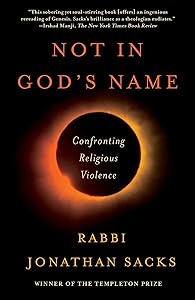 Not in God's Name: Confronting Religious Violence