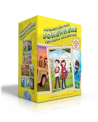 The Greetings from Somewhere Ten-Book Collection (Boxed Set): The Mystery of the Gold Coin; of the Mosaic; of the Stolen Painting; in the Forbidden ... of the Icy Paw Prints; of the Secret Society
