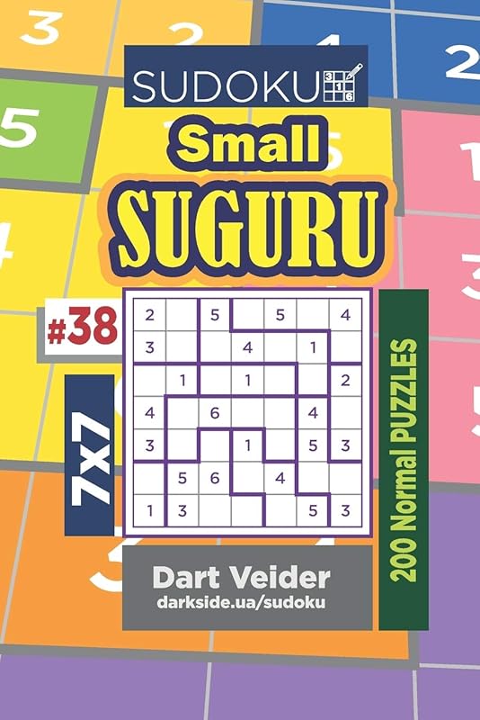 Sudoku Small Suguru - 200 Normal Puzzles 7x7 (Volume 38) by Dart Veider
