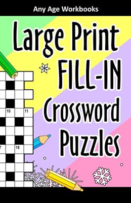 Large Print Fill-In Crossword Puzzles