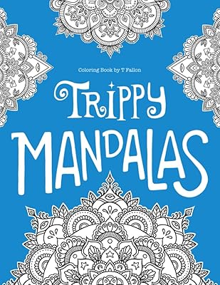 Trippy Mandalas: Coloring Book for Adults with Mandalas - 20 Stress Relieving Designs