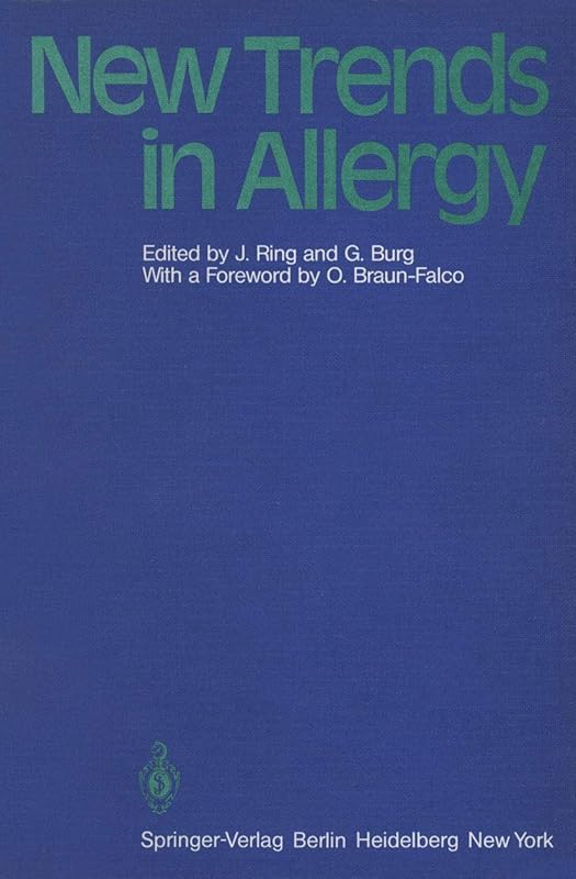 New Trends in Allergy by Johannes Ring