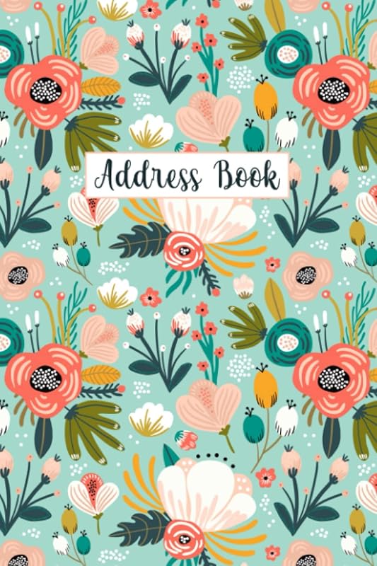 Address Book: Organizer and Notes with Alphabetical Tabs Rustic Sunflower Cover by Farmhouse Planners