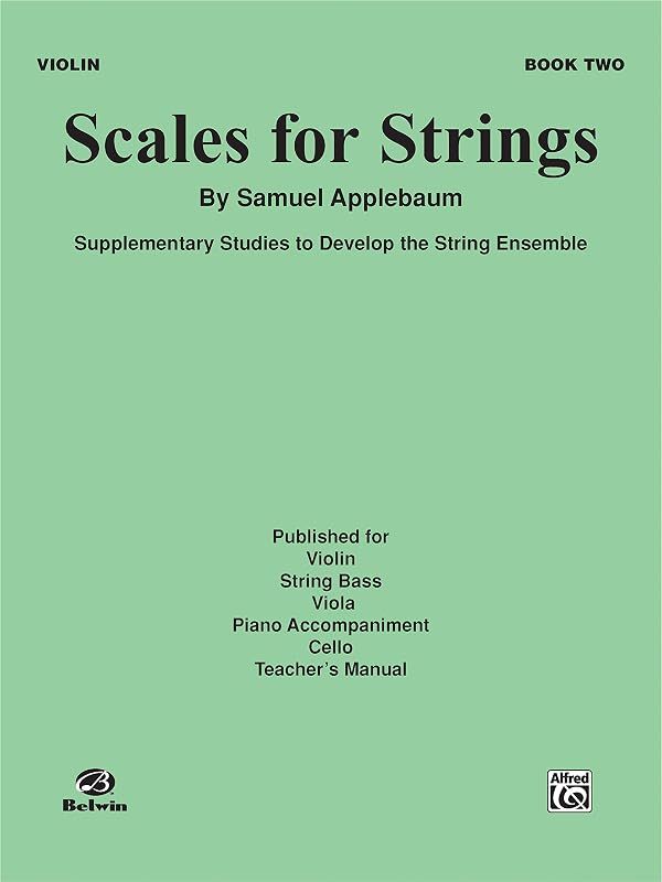 Scales for Strings, Bk 2: Violin by Samuel Applebaum