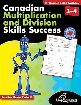 Canadian Multiplication and Division Skills Success