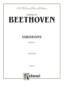 Variations, Vol 2 (Kalmus Edition, Vol 2)