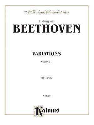 Variations, Vol 2 (Kalmus Edition, Vol 2)