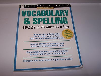 Vocabulary & Spelling Success in 20 Minutes a Day, 4th Edition: 4th Edition, Trade (Skill Builders)