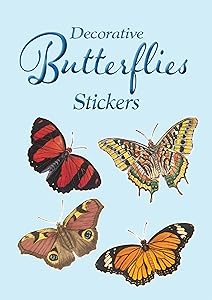 Decorative Butterflies Stickers (Dover Stickers)
