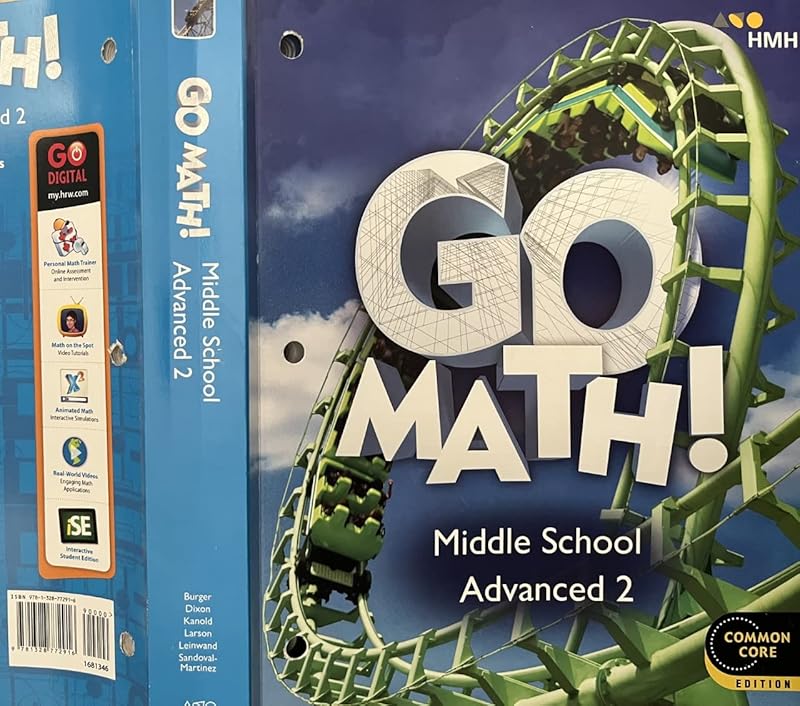 Student Interactive Worktext Advanced 2 2018 (Go Math!) by Houghton Mifflin Harcourt