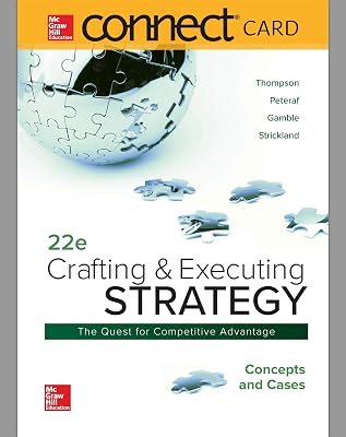 Connect Access Card for Crafting & Executing Strategy: Concepts and Cases