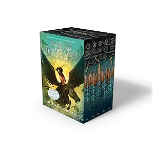 Percy Jackson and the Olympians 5 Book Paperback Boxed Set (w/poster) by Rick Riordan