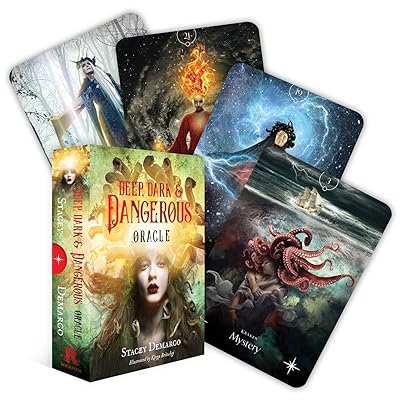 Deep Dark & Dangerous: The Oracle of the Beautiful Darkness (44 full-color cards and 128-page book)