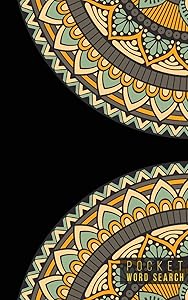 Pocket Word Search: 99 Pocket Word Search Puzzles | Pocket Word Jumble | Travel Size Wordsearches | Mini Word Puzzle | Word Seek | Fun Christmas Gift ... Books for Adults | Sacred Geometry Mandalas