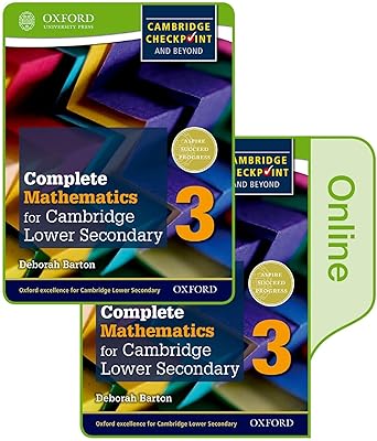 Complete Mathematics for Cambridge Lower Secondary Book 3: Print and Online Student Book (CIE Checkpoint)