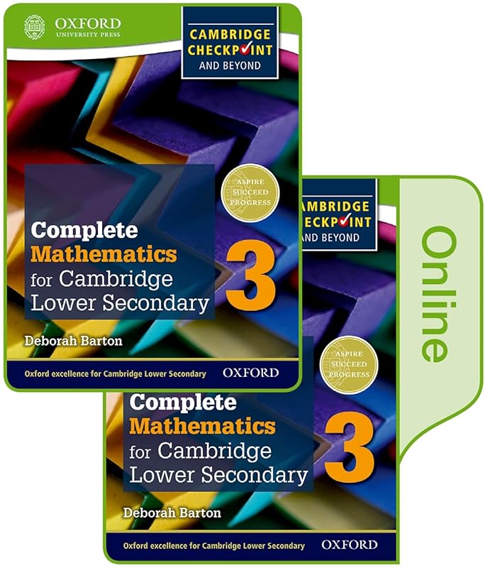 Complete Mathematics for Cambridge Lower Secondary Book 3: Print and Online Student Book (CIE Checkpoint) by Deborah Barton