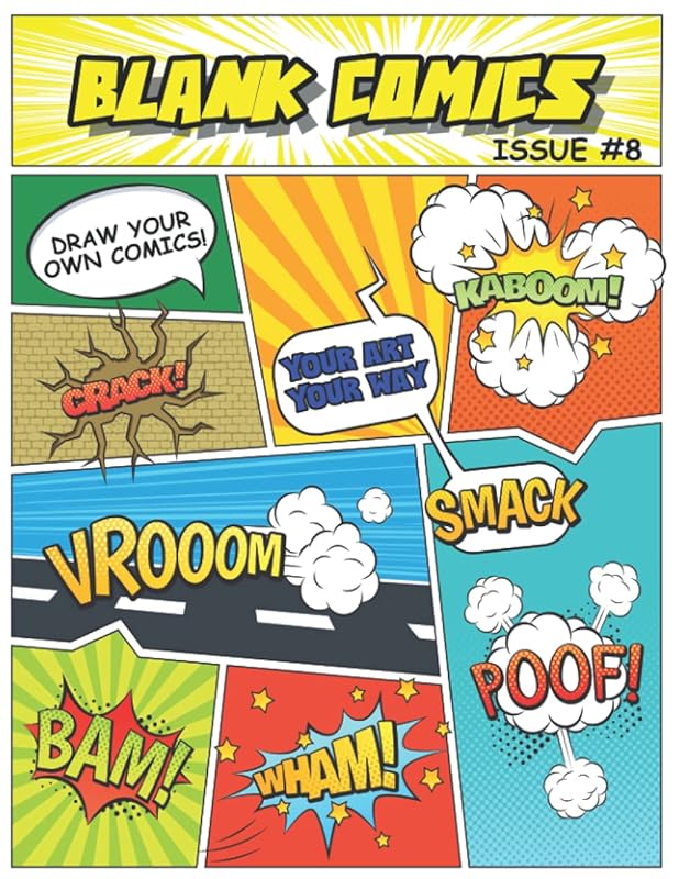 BLANK COMICS: Light Dialogue # 1 by COMIC FRENZY