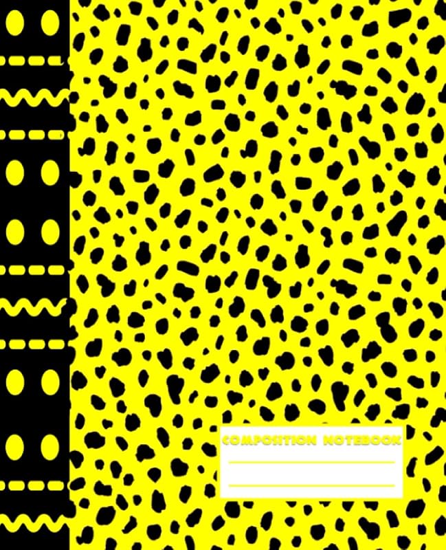 Composition Book African Safari Animal Cover: Cheetah Print Notebooks For Women, Men, Teens, Kids. College Ruled, 7.5" x 9.25", 100 Pages. Beautiful, ... Best for Back to School, Work, Home or Gift. by Creative Woment
