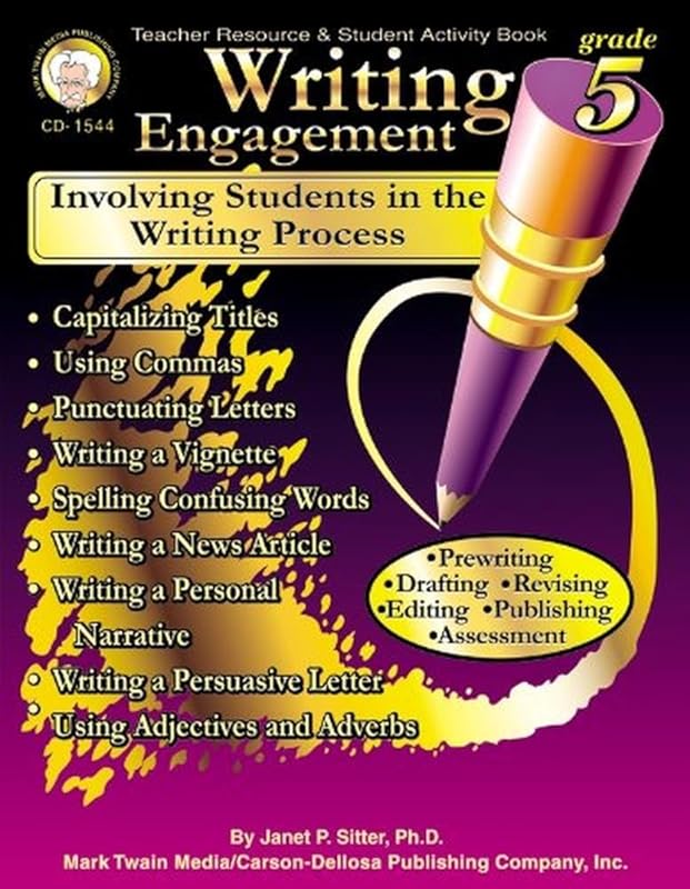 Mark Twain - Writing Engagement, Grade 5 by Sitter
