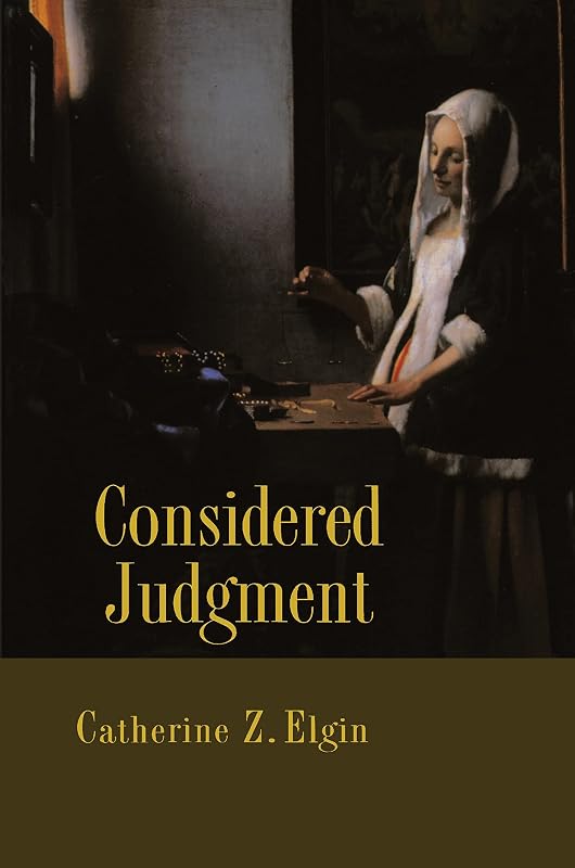 Considered Judgment (Princeton Paperbacks) by Catherine Z. Elgin
