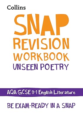 Collins GCSE 9-1 Snap Revision – Unseen Poetry Workbook: New GCSE Grade 9-1 English Literature AQA