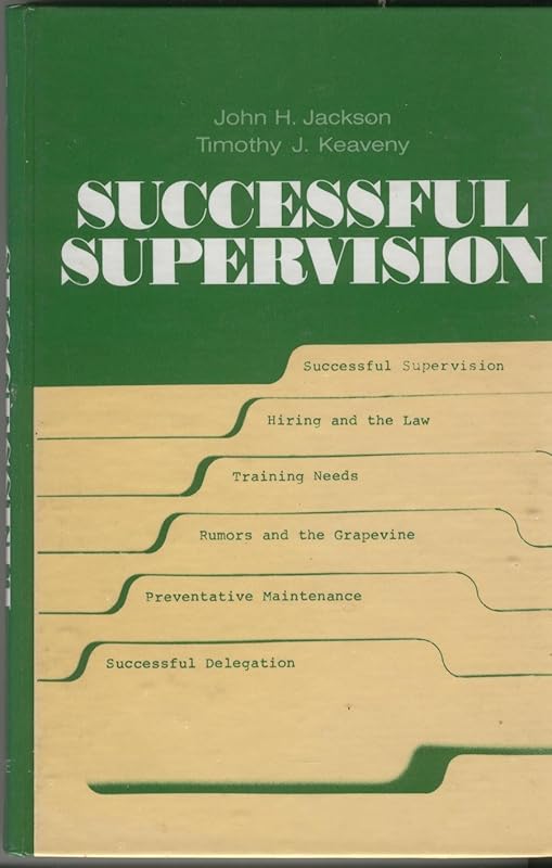 Successful Supervision by John Harold Jackson